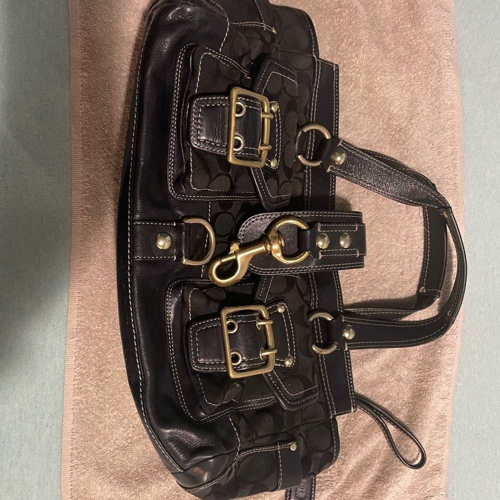 Coach Mandy legacy stripe 65th Anniversary